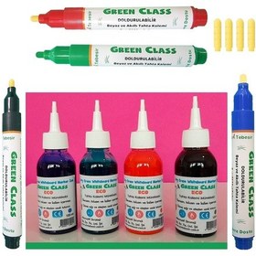 Resim Green Class Eco Tahta Kalemi Ve Mürekkep Seti 