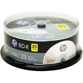 Resim HP Blu-ray Bd-r 6x 25gb 25li Cake Box Printable 