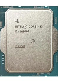 Resim Intel Core İ3 14100f 17mb 4çekirdekli Vga Yok 1700p 58w Kutusuz+fansız 