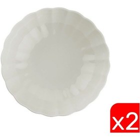 Resim Kütahya Porselen Bone Luz Krem Çorba Kasesi 15cm 2 Li Çok Renkli 