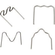 Resim Comebuywide Evrensel 400 Adet/takım Precut 0.6mm-0.8mm Sıcak Dalga Düz Zımba Plastik Zımba Tamir Kaynakçı Tamir Aracı (Yurt Dışından) 