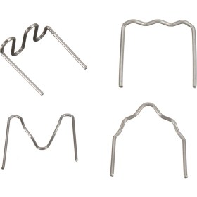 Resim Comebuywide Evrensel 400 Adet/takım Precut 0.6mm-0.8mm Sıcak Dalga Düz Zımba Plastik Zımba Tamir Kaynakçı Tamir Aracı (Yurt Dışından) 