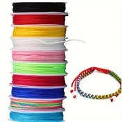 Resim 10 Rulo 1.0mm Kalınlığında Esneksiz Boncuk İpliği - 72 Canlı Renk (Tekrarsız), Her Ruloda 10m, DIY Takı Yapımı için Bilezikler, Kolyeler, Halhallar - Erkek & Kadınlar için El Sanatları Malzemeleri 