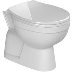 Resim Turkuaz Oval Alttan Çıkışlı Klozet + Kapak (TURKUAZ.008300) 