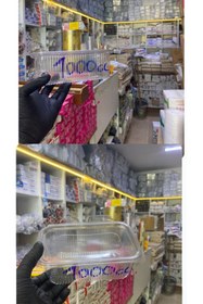 Resim figanlar ambalaj yüksek kalite Plastik Sızdırmaz Kap 1000 Gr Kullan At Tek Kullanımlık Plastik Kapaklı Kase 50 Adet 