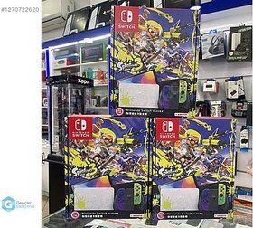 Resim Nintendo Switch Oled Splatoon Edition SIFIR - Takas - KURYE !!! 