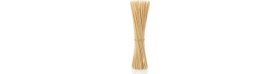 Resim Mabeyn Bambu Ahşap Şiş 29 cm - 100 Adet Doğal Kürdan & Mangal Şişi 