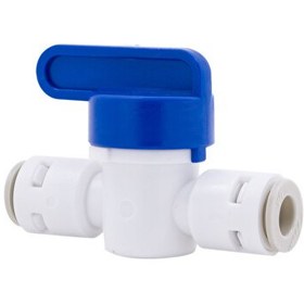 Resim OverWater Su Arıtma Cihazı Plastik Ara Vana 1/4" Quick - 6MM 