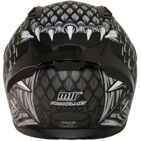 Resim Mts Pro Helmets M-801 Snake Full Face Motosiklet Kaskı Draglax Grey 