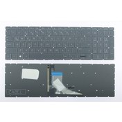Resim HP Uyumlu Pavilion 15-Dk, 15-Dk0000, 15-Dk1000 Klavye Gaming Tip Led Bac 127140101833 