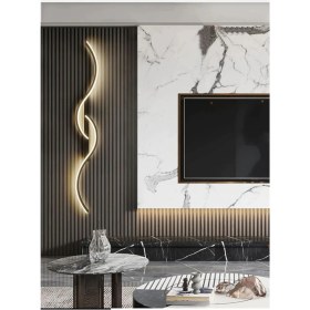 Resim Pera 3 Sconce / 120 cm / Anthracite Case / 3 Colors Light Up / 3 Years Warranty Gri Modern Alüminyum E27 