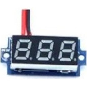 Resim Sineparelektronik-0.28" 3.5-30V İki Kablolu Dc Kırmızı Voltmetre 