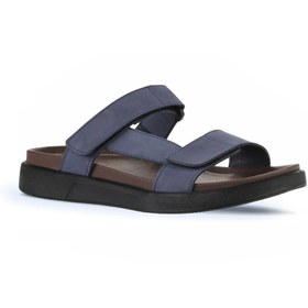 Resim Bueno Shoes Lacivert Nubuk Erkek Düz Terlik 11t23345 