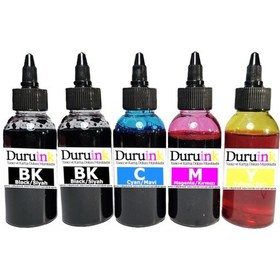 Resim Duruink Canon Pixma G1400 Gı-490 Uyumlu Mürekkep Seti 5x100ml Ekstra Siyah 