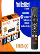 Resim Hiremco 2023 4k Uhd Adroid Box - New Matador - Android Tv Box - Akıllı Tv / Medıa Player - Çanaksız Tv 