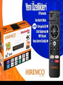 Resim Hiremco 2023 4k Uhd Adroid Box - New Matador - Android Tv Box - Akıllı Tv / Medıa Player - Çanaksız Tv 