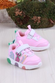 Resim VICCO 346.P25Y.160 Pembe Number Işıklı Kız Çocuk Ayakkabı 