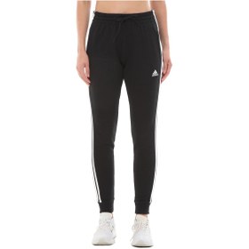 Resim adidas Kadın Essentials 3-Stripes French Terry Cuffed Siyah Eşofman Altı IC8770 