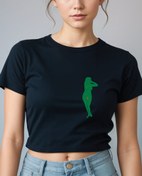 Resim My Body, My Choice Crop Tişört 