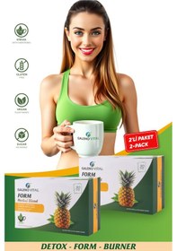 Resim Galeno Vital Form Herbal Blend Bromelain Destekli Çayı 2'li Eko Paket 