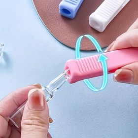 Resim Hafif Hemşire Ampul Şişe Açacağı - Güvenli ve Verimli Açma İçin İlaç Şişesi Kırıcı Aracı 
