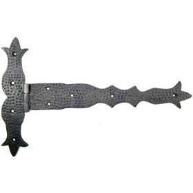 Resim Antika Tarz Dekoratif Pirinç Kuyruklu Dövme Menteşe - 251x393 Mm, Oksit 1 Adet 