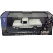 Resim Greenlight Collectibles Dallas TV Series J.R (Ceyar) 1979 Ford F-Series Truck 1:43 