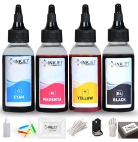 Resim Inkjet Canon Mürekkep 2 Kartuşlu Bitmeyen Kartuşlu Yazıcıla Sarı 