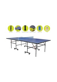 Resim Dynamic Sport Katlanabilir Masa Tenisi Masası + 2 Raket + 3 Top + Ağdemir Set 