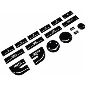 Resim Fiat Fiorino Teyp Tuş Takımı Piano Black (554124456) 