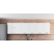 Resim Minar 280 cm Mutfak Dolabı Beyaz 280-B1-ÜST Modül 