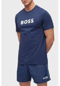 Resim Boss Erkek T Shirt 50491706 413 Lacivert Lacivert 