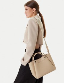 Resim Armani Exchange Kadın El Ve Çapraz Askılı Çanta 942911cc783 Bej 