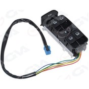 Resim Gva 8099030 - Cam Acma Salterı On Sol Sıyah Mercedes C-class W20 