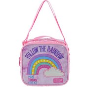 Resim Muggle Beslenme Çantası Soft Rainbow Pembe Mu-6733 