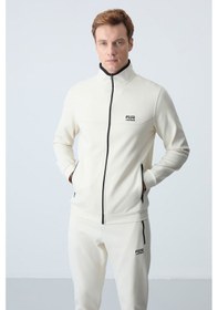 Resim Tommy Life Hugo Bej Jogger Erkek Eşofman Takım - 85198 Bej 