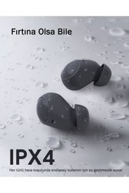 Resim Aukey EP-M3A-GY Kablosuz Kulaklık 80ms Düşük Gecikme 30 Saat Müzik - Koyu Gri 