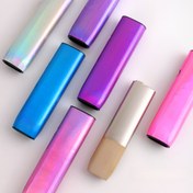 Resim IQO ILUMA ONE için Holografik Iridisent 6 Renkli PVC Koruyucu Kılıf, Düşmeye Karşı Dayanıklı Kapak, Toka Kapanışı, Dayanıklı PVC Malzeme 