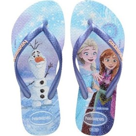 Resim Havaianas Kıds Slım Prıncess Kız Çocuk Parmak Arası Terlik 4123328 0397 Mavi 