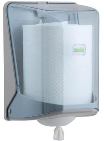 Resim Omnipazar Vialli OG2T İçten Çekmeli Kağıt Havlu Dispenseri Şeffaf 