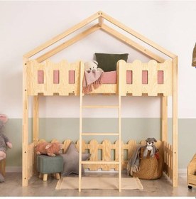 Resim Markaawm Markaawm Montessori Ranza Oyun Alanlı Ranza Çocuk Yatak Play 