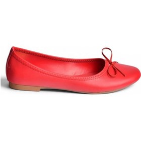 Resim Fox Shoes Y726785209 Kırmızı Kadın Babet 