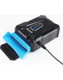 Resim Alfais 5048 Gaming Laptop Soğutucu Fan Cooler 3 Farklı Silikon Başlık ile Uyumlu 