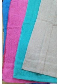 Resim Renkli Ekonomik Havlu 12li Paket 40x70 