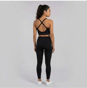 Resim Siyah Joma Kadın Sporcu Sütyeni Bra Mabel 6241104 