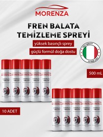 Resim Morenza Genel Temizleme Spreyi Fren Balata Temizleyici 10'lu 500 ml (10x500 ml) 