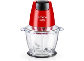 Resim Hızlı ve Güçlü Elektrikli Doğrayıcı, Şık Kırmızı Renk Seçeneği ile Kullanıma Hazır 