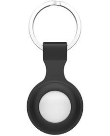 Resim App Airtags Bluetooth Kablosuz Takip Cihazı İçin Kaybolmaya Karşı Anahtarlıklık 