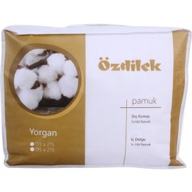 Resim Özdilek %100 Pamuk Dolgulu Tek Kişilik Yorgan 155X215 Cm 