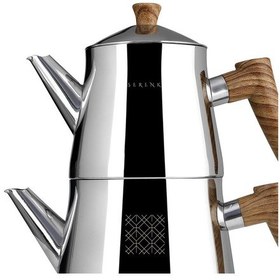 Resim Serenk Definition Çelik Çaydanlık Gri 